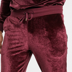 New Custom Pullover Logo Printing Velvet Shiny <b>Plain</b> <b>Tracksuit</b> for Men 2025 Nline Wholesale <b>Tracksuits</b> - Product Image 3