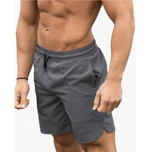 Short de course pour hommes 100% coton de haute qualité personnalisé sublimé haut en gros pour musculation motif solide - Product Image 2