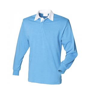 Venta al por Mayor de Camisetas de Rugby Personalizadas 100% Poliéster con Serigrafía, Servicios OEM para Escuelas, Clubes y Marcas - Product Image 3