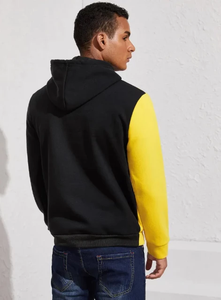 Sweat à capuche personnalisé de bonne qualité, délavé à l'acide, bicolore, uni, Europe, Royaume-Uni, États-Unis, qualité supérieure de la tendance - Product Image 3