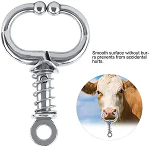 VETERINARY NOSE RING Cow Cattle Buffalo Nose holder VETERINARY Spring Loaded Bull Nose Holder CHEAP PRICES HIGH QUALITY