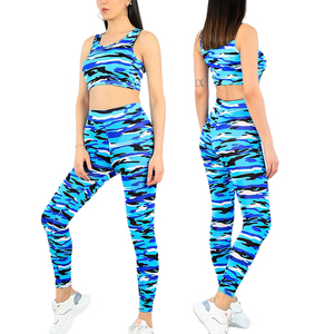 Sujetador de Yoga para entrenamiento en gimnasio personalizado, legging suave de elevación de cadera, conjunto de yoga para mujer - Product Image 6