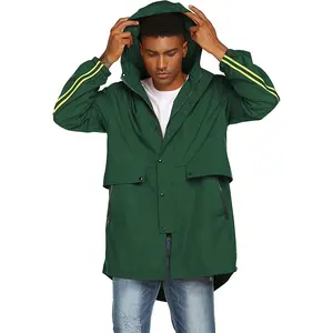 Оптовая продажа, осенняя куртка с несколькими карманами и капюшоном, свободные худи с принтом логотипа, Высококачественная Водонепроницаемая Мужская модная куртка