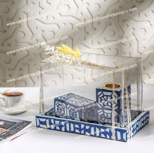 Bandeja especial para madre de incrustaciones, caja Mubkhar con juego de bandejas, quemador de incienso Bakhoor, juego de regalo Natural Madkhan - Product Image 2