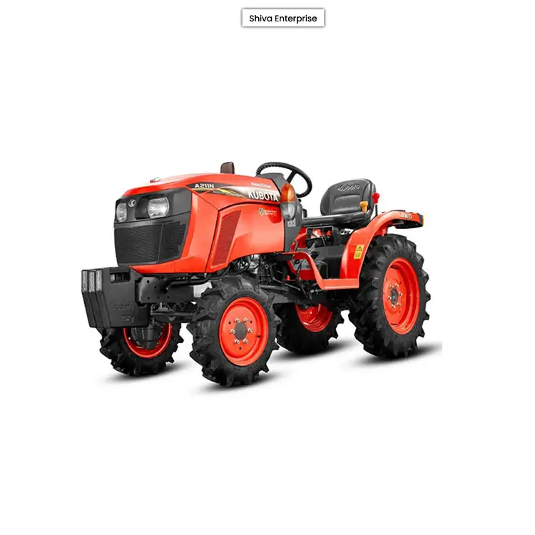 Ergonomically Designed Multi Speed PTO Type A211N Kubota Mini Tractors for Farming