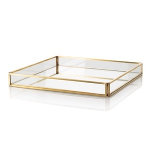 Gran oferta, bandeja de servicio de Metal, plato de servicio de acero inoxidable pulido brillante, forma personalizada, venta al por mayor, nueva bandeja de servicio de Metal - Product Image 5