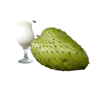 GOOD PRICE FOR NATURAL FROZEN SOURSOP PULPS - AMAZING PUREE WITH FRESH FLAVOR AND GREAT QUALITY - FROM VIETNAM SUPPLIER