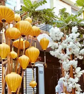 Lanternes Hoian/Lanternes en soie vietnamiennes pour le festival Lanterne en soie Hoi An au design coloré et diversifié-Bon prix Teresa