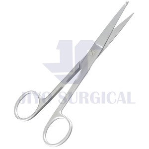 Tijeras de vendaje Knowles de acero inoxidable de 14cm | Tijeras de corte de vendaje médico para primeros auxilios y uso de enfermería - Product Image 2