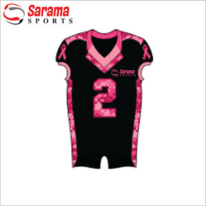 Nueva llegada personalizada sublimación completa uniformes de fútbol americano conjuntos de camiseta de fútbol juvenil transpirable de talla grande impreso - Product Image 1