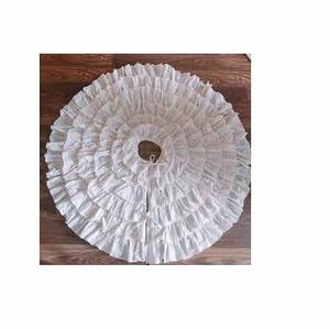 Falda blanca para árbol de Navidad, falda elegante para árbol NATURAL - Product Image 2