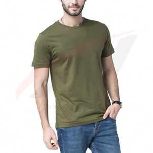 เสื้อยืดแขนสั้นสำหรับผู้ชายผ้าคอตตอนระบายอากาศได้ดีเสื้อคอกลมออกแบบโลโก้ได้ตามต้องการสำหรับฤดูร้อน - Product Image 4