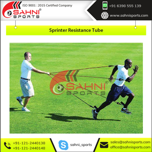 Harnais d'entraînement de résistance pour sprinteurs professionnels, tube de résistance à vitesse réglable, harnais de résistance portable pour sprint - Product Image 4