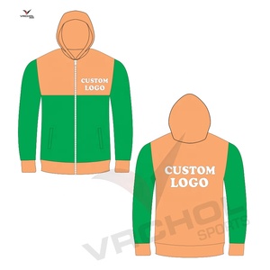 เสื้อฮู้ดปักลายแบบกำหนดเองลวดลายทึบขนาดพลัสไซส์วิธีการถักนิตติ้งที่มีคุณสมบัติป้องกันการหดตัว - Product Image 5