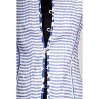 Couette matelassée réversible en coton biologique 100% tricoté, respirante et écologique, à rayures, style bohème indien, imprimée au bloc, pour l'hiver et l'automne