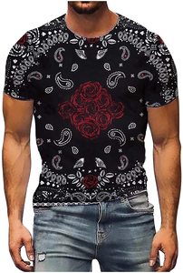 เสื้อคอกลมแขนสั้นพิมพ์ลายสำหรับทุกเพศเสื้อพิมพ์ซับลิเมชันทำจากโพลีเอสเตอร์100% ออกแบบได้ตามต้องการ - Product Image 4