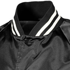 Blouson aviateur pour homme sur mesure 2025, nouveau design, tissu satiné brillant, imperméable, coupe-vent, respirant, quatre saisons, grande taille - Product Image 5