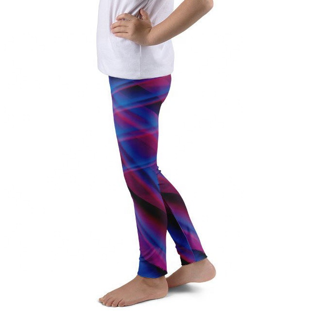 High Waist Yoga Pants Leggings for Women Jogging & Yoga Sports Elastic Waistband Printed Pattern Four-Way Stretch Breathable