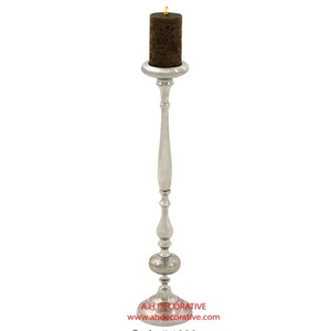 Metal <b>Candle</b> <b>Holder</b> stand for Christmas decoration Shiny <b>Silver</b> Plated Table decoration <b>Candle</b> <b>Holder</b> for Sale - Product Image 4