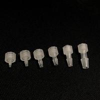 Adaptador de Conector Macho Luer Barb de Grado Médico para PC, ISO 85369-7, 1/16" 3/32" 1/8" 5/32" 3/16" 1/4"
