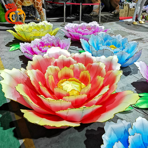 <span class=keywords><strong>Led</strong></span> giáng sinh lụa vải đèn lồng không thấm nước ngoài trời trang trí điêu khắc - Product Image 2