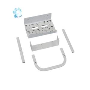 Sistema de filtro de agua por ósmosis inversa de 10 pulgadas con carcasa de 5, 6 o 7 etapas, tipo soporte, con bomba y piezas de montaje. - Product Image 1