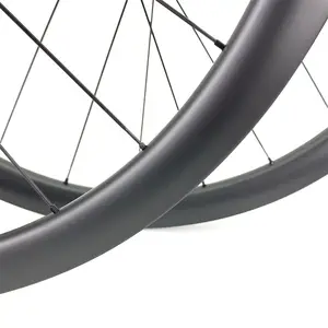 Колеса для дорожного велосипеда из углеродного волокна 700C-клинчер-Centerlock, комплект дисковых тормозов 35 мм, совместим с Shimano 11 Speed 12x142 12x1