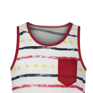 GAF Mode été tricoté décontracté coton musculation Fitness hommes débardeur vente en gros Gym Singlet pour l'entraînement - Product Image 3