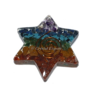Étoile à 7 chakras reliés - Product Image 1