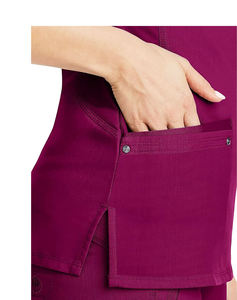 Uniformes de manga larga personalizados para mujeres, uniformes de enfermería, chaqueta médica, uniforme de Hospital - Product Image 5