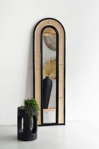 Espejo de arco de mimbre hecho a mano, cuerpo completo de longitud completa de Vietnam/ SISU/ RMA-003, venta al por mayor - Product Image 4