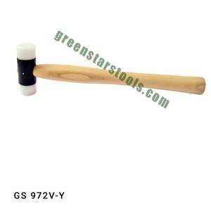 Martillo de nailon Derlin con mango que no deja marcas, herramienta manual para joyería, martillo de precisión para orfebrería |   N.° de artículo GS-972V - Product Image 1