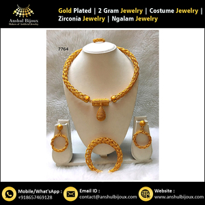 Ngalam Handmade African Design <b>Necklace</b> <b>Set</b> for <b>Weddings</b> Parties Engagements Anniversaries - Product Image 6