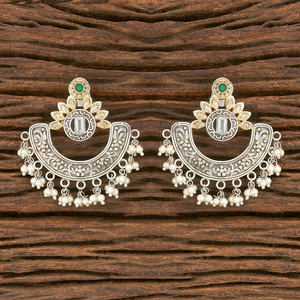 Boucles d'oreilles eid, livraison gratuite, deux tons plaquée, style occidental, 103082 - Product Image 4