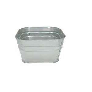 OVAL LARGE GALVANIZED PARTY OVAL TUB BEVERAGE TUB WINE BOTTLE CHILLER COOLER BEST PRICE & HIGH END ICE BUCKET - Product Image 6