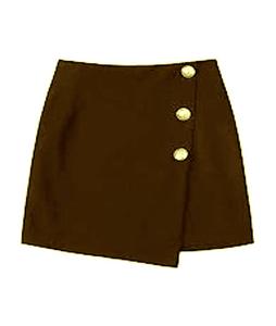 Feelinge — jupe portefeuille en coton tricoté, pour femmes, collection d'été à la mode pour adultes, en jersey de coton tricoté - Product Image 3