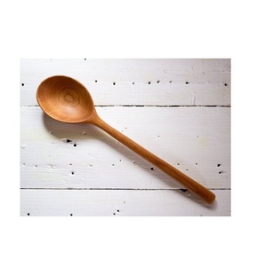 Ustensiles de cuisine, cuillère à salade faite à la main et ustensiles de cuisine en bois pour la couleur de taille personnalisée - Product Image 2