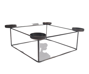 TABLE TOP BOX <b>TEALIGHT</b> SHAPE DESIGN METAL T-LIGHT HOLDER HIGH QUALITY TABLE TOP BEST SALES CANDLE HOLDER - Product Image 1