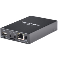 Encodeur vidéo réseau Dibview pour IPTV OTT Live Streaming Equipment H265 HEVC H264 Support TF Card Radio TV Broadcasting