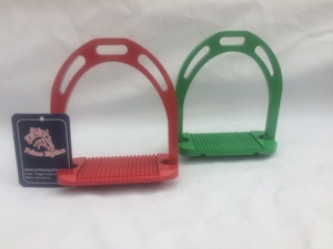 Di alta qualità personalizzabile in alluminio Jinn staffe di sicurezza durevole stile occidentale di corse di cavalli vari colori Logo personalizzato di guida - Product Image 2