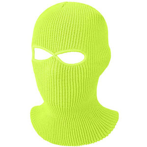 Promotion on Winter Two Hole Wool Saki Mask With - Product Image 4