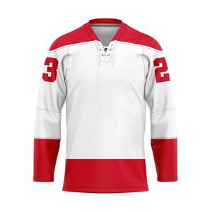 เสื้อเจอร์ซีย์สำหรับผู้ชายเสื้อเจอร์ซีย์ฝึกซ้อมฮ็อกกี้น้ำแข็งแบบคลาสสิกสำหรับฤดูใบไม้ร่วง2024 - Product Image 4