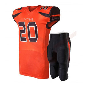 Uniforme de football américain personnalisable en sergé avec logo imprimé, taille plus XL pour adultes et jeunes, vêtements d'équipe pour jeunes - Product Image 6