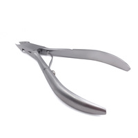Coupe-cuticules NGHIA en acier inoxydable de haute qualité - Modèle professionnel à mâchoires de 16 mm, coupe-ongles personnalisé avec logo, pour usage des orteils, modèle à tête fine
