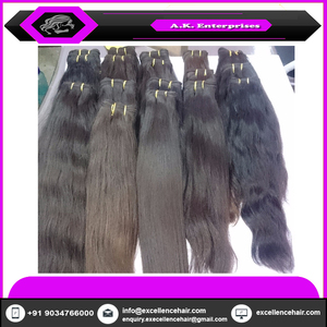 Meilleure vente 100% extensions de cheveux humains en gros de trame de cheveux vierges Remy indiens non transformés d'Amérique - Product Image 2