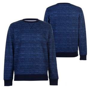 High Quality 100% Cotton O-Neck Half <b>Zip</b> Eco-Friendly Breathable Comfortable Poly Fleece <b>Pouch</b> Pocket Solid Embroidered OEM - Product Image 1
