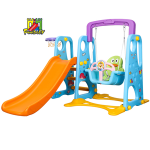 Feelbaby personalizzabile in plastica per bambini Swing con scivolo per giardino educativo residenziale o occasioni pubbliche - Product Image 3
