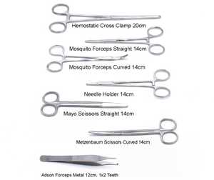ผู้ถือเข็ม TC สแตนเลสกรรไกรผ่าตัดตรงพื้นฐานของเครื่องมือผ่าตัดที่มีขนาดที่กำหนดเองโดย UAMED LTD - Product Image 6