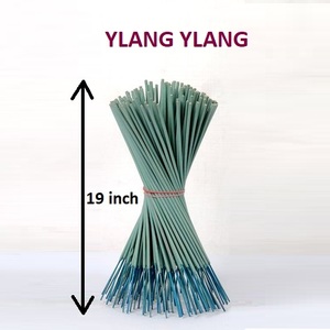 Varillas de incienso orgánico Ylang, de 19 pulgadas varitas de incienso al mejor precio en la India (verde) - Product Image 1
