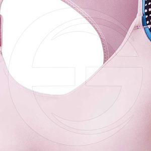 Latest Style Women Custom Logo Print Fitness Yoga Wear Seamless Breathable Yoga <b>Bra</b> - Product Image 4